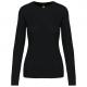 Kariban - Pull col rond femme - Black - S