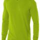 Kariban - Pull col V - Lime - S