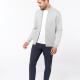 Kariban - Cardigan premium zippé - Light grey heather - XS