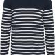 Kariban - Pull marin homme - Striped Navy / Off White - S