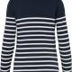 Kariban - Pull marin femme - Striped Navy / Off White - XS