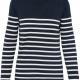 Kariban - Pull marin femme - Striped Navy / Off White - XS