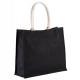 Kimood - Sac de plage en jute - Black - One Size