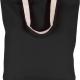 Kimood - Sac cabas bicolore en coton - Black / Natural - One Size