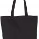 Kimood - Sac shopping en coton canvas - Black - One Size