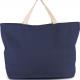 Kimood - Grand sac de shopping fourre-tout esprit rustique - Patriot Blue - One Size