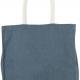 Kimood - Grand sac shopping en polycoton - Iris Blue Heather - One Size