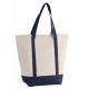 Kimood - Sac cabas marin - Natural / Navy - One Size