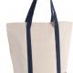 Kimood - Sac cabas marin - Natural / Navy - One Size