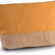 Kimood - Pochette en toiles de coton et jute - Cumin Yellow / Natural - One Size