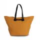 Kimood - Sac à main avec anses en cuir - Cumin Yellow - One Size