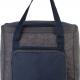 Kimood - Sac isotherme avec poche zippée - Dark Grey Heather / Navy - One Size