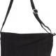 Kimood - Sac bandoulière en coton canvas - Washed Black - One Size