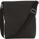 Kimood - Sac bandoulière en coton canvas - Washed Black - One Size