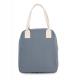 Kimood - Sac isotherme en coton - Whale Blue - One Size