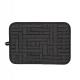 Kimood - Tablette organiseur porte-câbles et accessoires - Black - One Size