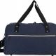 Kimood - Sac de voyage en coton canvas - Washed Black - One Size