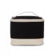 Kimood - Trousse de toilette en coton - Black / Natural - One Size