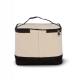 Kimood - Trousse de toilette en coton - Black / Natural - One Size