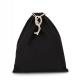 Kimood - Sac coton à cordon - grand - Black - L