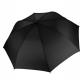 Kimood - Parapluie de golf ouverture automatique - Black / Black - One Size