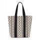 Kimood - Sac shopping recyclé - Motifs vague - Waved Black  / Black - One Size