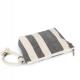 Kimood - Pochette recyclée - Motifs rayés - Striped Ecume - One Size