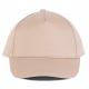 K-up - CASQUETTE EN COTON - 5 PANNEAUX - Beige - One Size