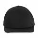 K-up - Casquette 6 panneaux sans couture avec bande élastique - Black - S/M