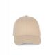 K-up - Casquette - 6 panneaux - Beige - One Size