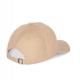 K-up - Casquette avec sandwich contrasté - 6 panneaux - Beige / White - One Size