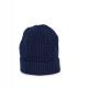 K-up - Bonnet tricoté avec fil recyclé - Dark indigo heather - One Size