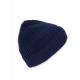 K-up - Bonnet tricoté avec fil recyclé - Dark indigo heather - One Size