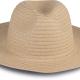 K-up - Chapeau de paille classique - Natural - 57 cm