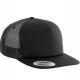 K-up - Casquette Trucker classique - 5 panneaux - Black - One Size