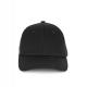 K-up - Casquette en coton recyclé - 6 panneaux - Black - One Size