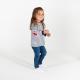 Larkwood - T-shirt manches longues à rayures - Navy / White - 0/6M