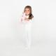 Larkwood - Pyjama manches longues coton biologique - White - 0/3M