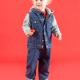 Larkwood - Veste en jean à capuche enfant - Blue / Heather Grey - 6/12M