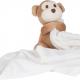 Mumbles - Doudou plat singe - Cream - One Size