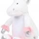 Mumbles - Peluche zippée Licorne - White / Pink - One Size