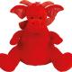 Mumbles - Peluche zippée Dragon - Red - One Size