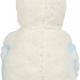 Mumbles - Peluche hippopotame avec couverture - White / Blue - One Size