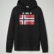 NAPAPIJRI - Sweat à capuche Bellyn H - BLACK - S