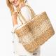 Native Spirit - Sac panier en jute et jonc de mer - Striped Seagrass Natural / Ecume - One Size