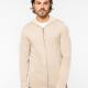 Native Spirit - Pull à capuche Lyocell TENCEL™ homme - Beige Sand Heather - S