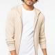 Native Spirit - Pull à capuche Lyocell TENCEL™ homme - Beige Sand Heather - S