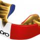 Opro - PROTÈGE DENTS POWER-FIT COUNTRIES - France - One Size