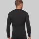 PROACT® - T-shirt double peau sport manches longues unisexe - Black - XS