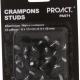 PROACT® - Boîte de 12 crampons mixtes alu/ nylon coniques - Silver - 8x13mm+4x16mm